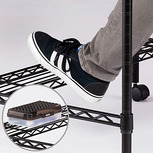Safco Products Home Office Computer Wire Desk, Steel Frame, Black