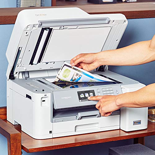 Brother Inkjet Printer, MFC-J5845DW, INKvestment Color Inkjet All-in-One Printer with Wireless, Duplex Printing and Up to 1-Year of Ink In-box, Amazon Dash Replenishment Enabled