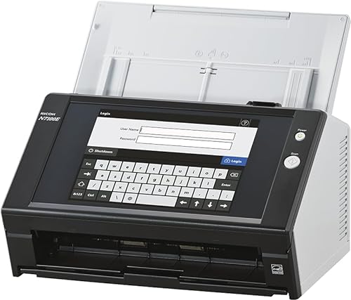 RICOH N7100E Network Scanner with Large Touch Screen