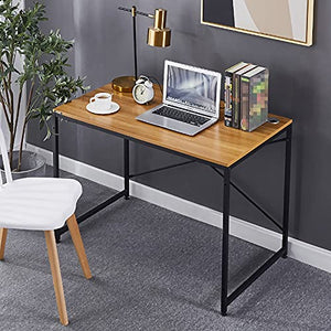 Computer Desk, 31.5 inch/ 39.4 inch Writing Office Desk, Modern Simple PC Table, Workstation for Home/Office, Easy to Assemble (Size : 100x60x72cm)