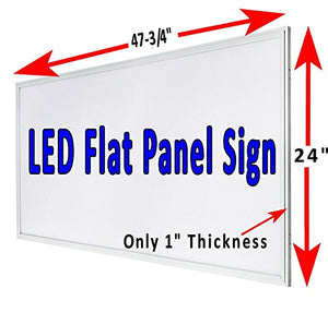 We Sell Delta 8 THC Sold Here - LED Window Sign 48"x24"