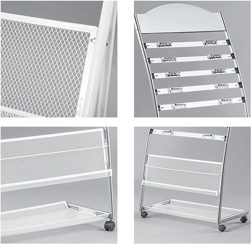 WEBERT Floor Standing Magazine Rack for Hospitals Libraries Exhibition
