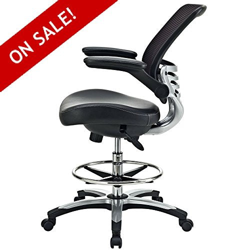 Hydraulic Drafting Stool With Arms Guitar Chair Rolling Architecture Adjustable Office Chair On Wheels Counter Height Mesh Back Ergonomic Padded Studio Reception Desk Chair Comfy And eBook By NAKSHOP