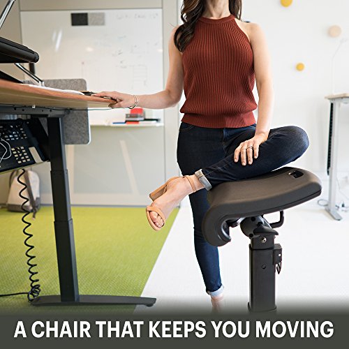 LeanRite Standing Chair, Elite (Bundled w/) Heated Massage Pillow for Pain Relief