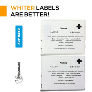 OfficeSmartLabels - 2-1/8" x 2-3/4" Veterinary Diskette Media Labels, Compatible with 30258 (100 Rolls - 400 Labels Per Roll)