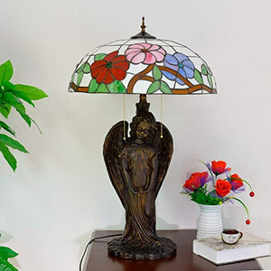 Xiaohu Tiffany Style Morning Glory Table Lamp