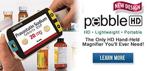 Pebble Portable Video Magnifier 4.3 Inches