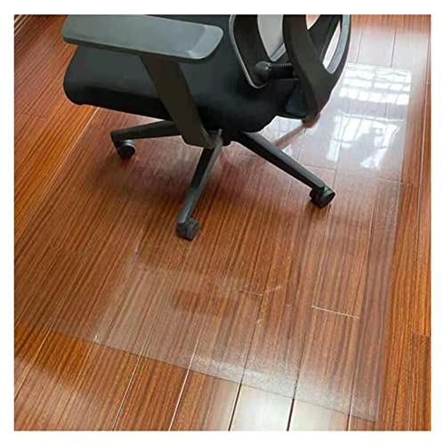 HOBBOY Clear PVC Chair Mat for Hardwood Floors - Waterproof & Scuff Resistant - 1.5/2mm Thick - 60/150/180cm Multipurpose