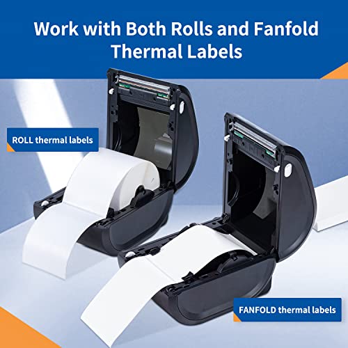 Thermal Shipping Label Printer, Itari 4x6 Label Printer for Shipping Packages & Small Business, Desktop Label Printers Compatible with USPS, FedEx, UPS, Amazon, Ebay, Etsy, Thermal Label Printer