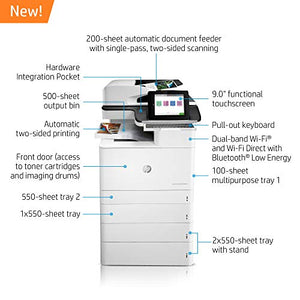 HP Color LaserJet Enterprise Flow Multifunction M776z All-in-One Wireless Duplex Printer with JetIntelligence (3WT91A)