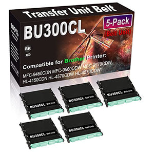 Kolasels Transfer Unit Belt 5-Pack Compatible with BU300CL Printer Belt Unit