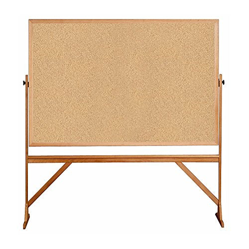 78⅛"x 77¼" Wood Frame Reversible Natural Cork/Natural Cork