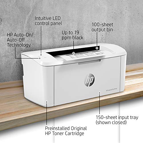 HP Laserjet Pro M15a World's Smallest Black-and-White Monochrome Laser Printer W2G50A (Includes Toner and USB Cable)