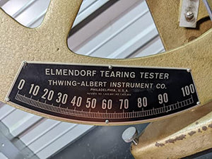 Generic Elmendorf Tearing Tester with Friction Pin