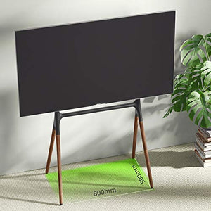 None Floor TV Stand Mobile 49-70 Inch Universal