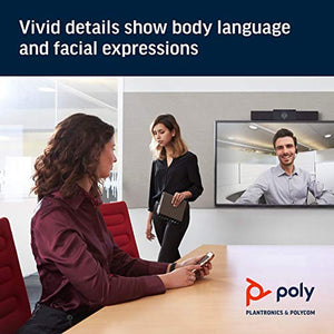 Polycom Poly Studio Premium Audio and Video Conferencing System - Plug-and-Play USB Connectivity - Renewed