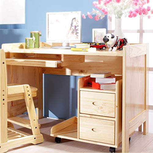 FLEAGE Desktop Host Chassis Rolling Stand with Drawers and Caster Wheels