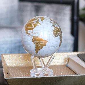 MOVA Globe 4.5" White and Gold