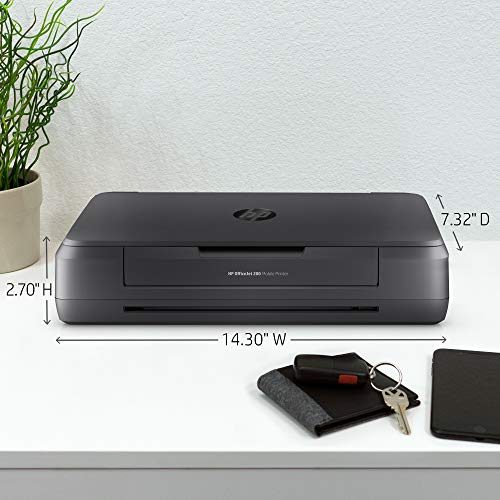 HP OfficeJet 200 Portable Printer with Wireless & Mobile Printing (CZ993A), Grey, 2.7