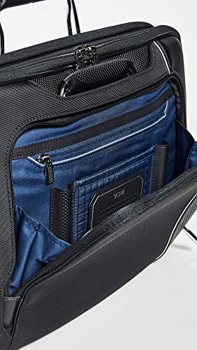 Tumi Men's Arrivé Hannover Slim Briefcase, Black, One Size