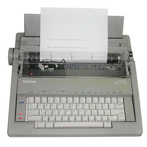 Brothers GX-7500 Electronic Typewriter