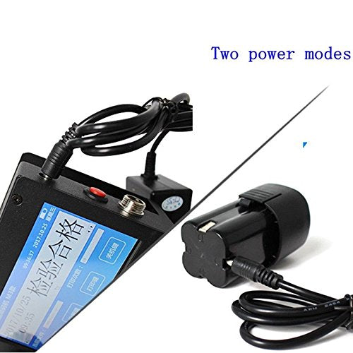 Premium Quality Handheld Intelligent Inkjet Printer Ink Date Coder Coding Machine LED Screen Display for Trademark,Logo,Graphic,Date Coder - English Edition