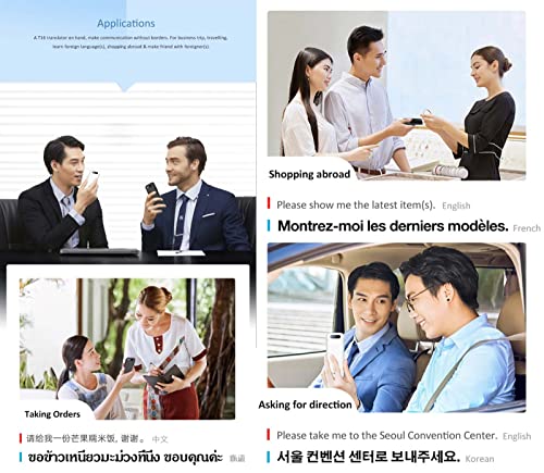 UsmAsk Smart Foreign Language Translator Portable Photo Translation Machine