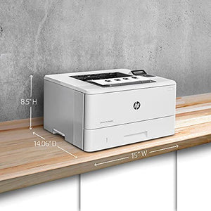 HP LaserJet Pro M404dw Wireless Monochrome Printer with built-in Ethernet & 2-sided printing (W1A56A)