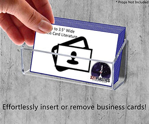Marketing Holders Business Card Rack Single Pocket Wall Mount Gift Card Display Holder Pack of 300