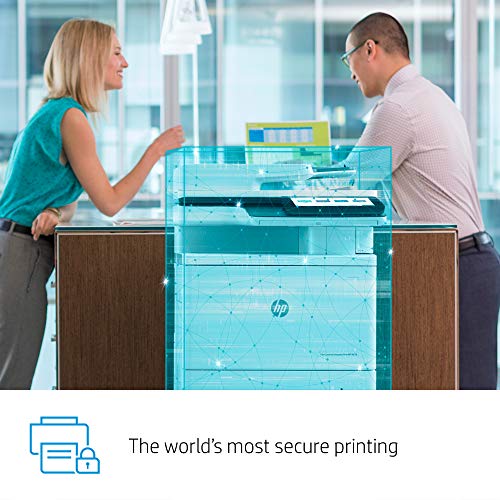 HP Color LaserJet Enterprise Flow Multifunction M578z Wireless Duplex Printer with Stapler and Pull-Out Keyboard (7ZU88A)