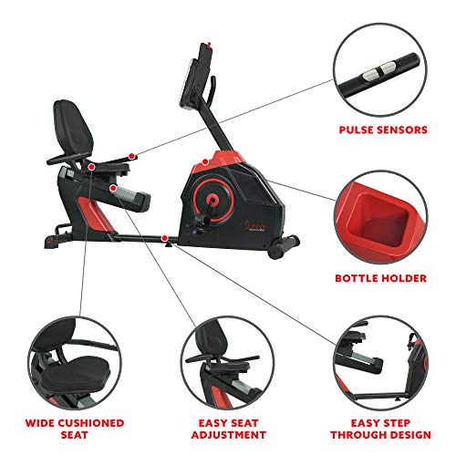 Sunny Health & Fitness Evo-Fit Cardio Recumbent Bike - SF-RB4954