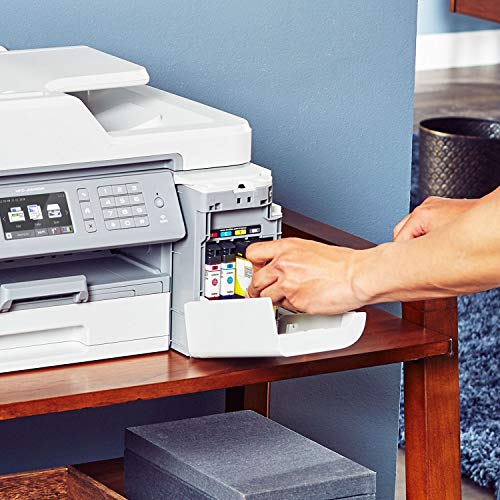 Brother Inkjet Printer, MFC-J5845DW, INKvestment Color Inkjet All-in-One Printer with Wireless, Duplex Printing and Up to 1-Year of Ink In-box, Amazon Dash Replenishment Enabled