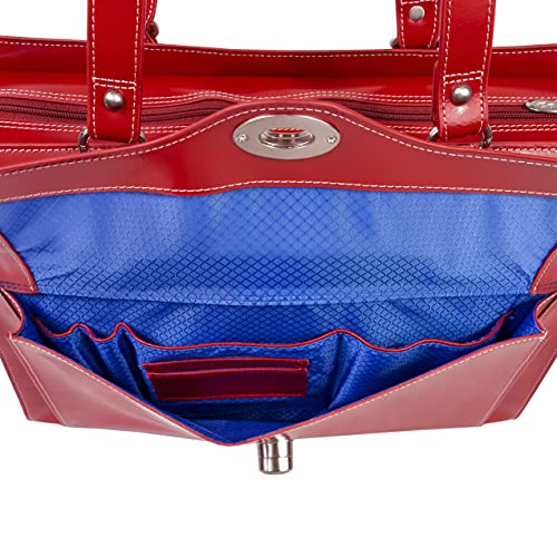 Mcklein USA Laptop Tote, Red