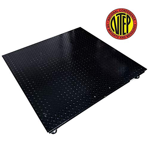 PEC SCALES NTEP Certified Heavy Duty Industrial Pallet Floor Scale (60x60)