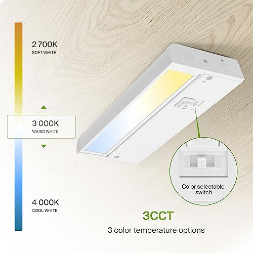 ASD Swivel LED Under Cabinet Lighting, 9 Inch 3W, Dimmable Linkable, 20 Pack