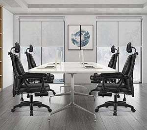 KouRy High Back Adjustable Ergonomic Office Chair with Armrests and Lumbar Support