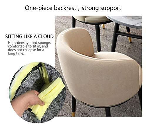 SYLTER Office Conference Table, Coffee Table, and Chair Set - Simple Style 80cm Wooden Round Dining Table - Green & Blue