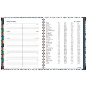 AT-A-GLANCE Academic Weekly / Monthly Planner, July 2018 - June 2019, 8-1/2" x 11", Hardcover, Badge Tile (6124T-905A)