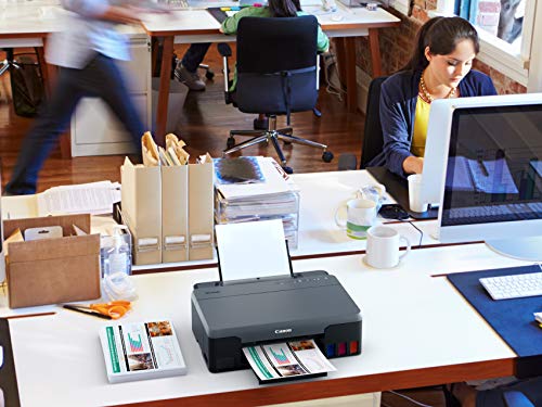 Canon G2260 All-in-One Wired Supertank (MegaTank) Printer | Copier | Scanner| USB Connectivity, Black, one Size (4466C002)
