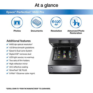 Epson Perfection V850 Pro scanner