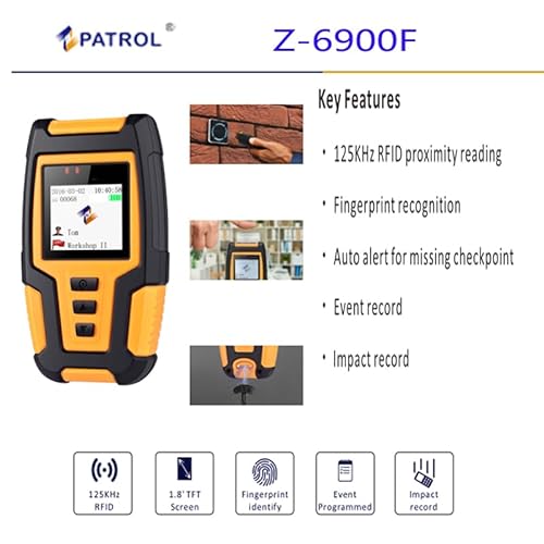 Generic Fingerprint Biometric Patrol Guard Tour System