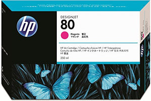 HP Magenta DesignJet Original Ink Cartridge, 350-ml (C4847A)
