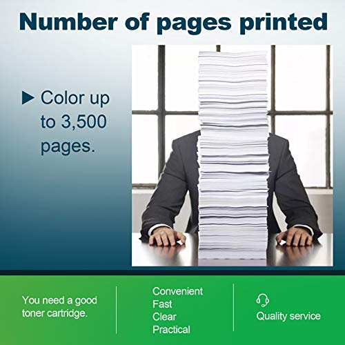 3 Pack(C/M/Y) CLT-C505L M505L Y505L Toner Cartridge Replacement for Samsung 505L ProXpress C2620DW C2670FW C2680FX Color Multi Function Laser Printer Toner.