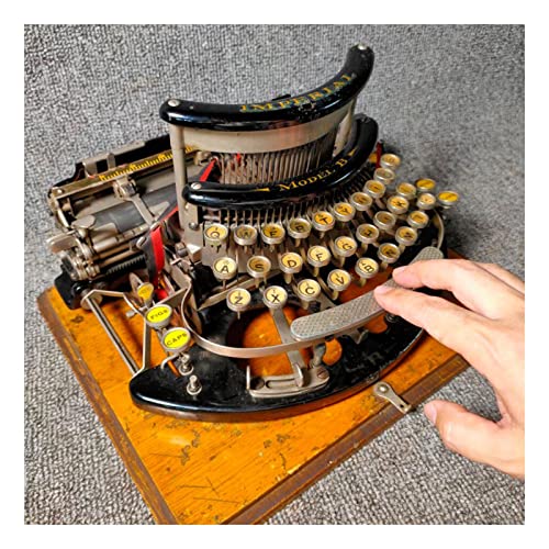 Amdsoc Antique Mechanical English Typewriter, 1915 Boutique - Original Box Ribbon