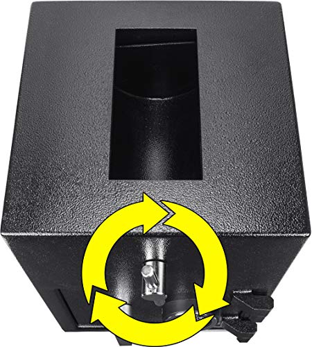 Barska AX13308 Rotary Hopper Digital Keypad Depository Drop Safe 1.15 Cubic Ft