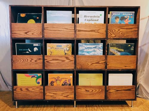 Lschool Record Storage Cabinet, 12-drawer