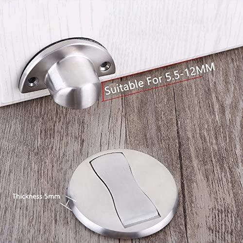 Magnetic Door Stopper 304 Stainless Steel Magnet Door Stop Holder - D, Size 1