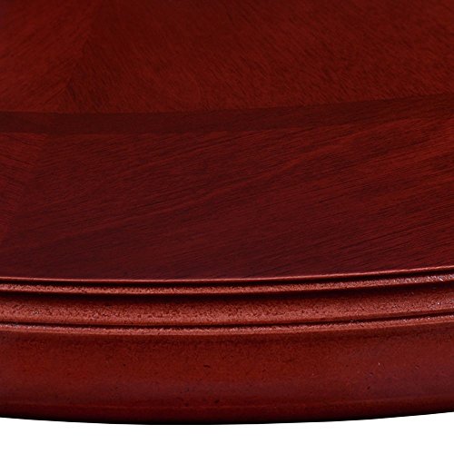 Traditional Round Conference Table - 42" Diameter Mahogany Dimensions: 29"H x 42" Diameter Weight: 66 lbs