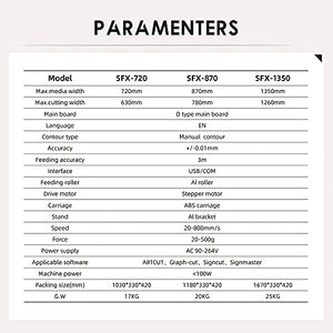 LYXC Vinyl Cutter Machine with Signmaster Software, 53 Inch, Sturdy Stand, Adjustable Force 20-500g & Speed 20-800mm/s
