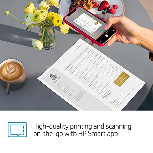 HP Tango X Smart All-in-One Printer, Bundled with 75 Sheets of Photo Paper – Designed for your Smartphone with Remote Wireless Printing, HP Instant Ink & Amazon Dash Replenishment ready